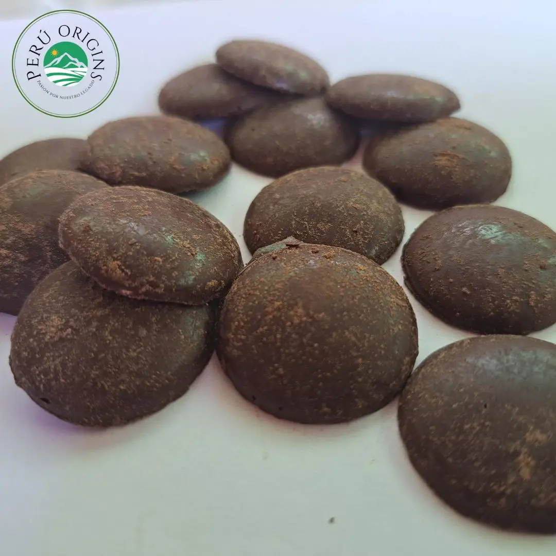 Dark chocolate fruits covered snack chocolates wholesale Organic 50% 65% 70% Cacao / Cocoa with Sugar Cane From Peru