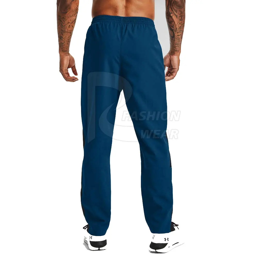 Wholesale Track Pants Solid Color Drawstring Polyester Made Track Pants For Gym