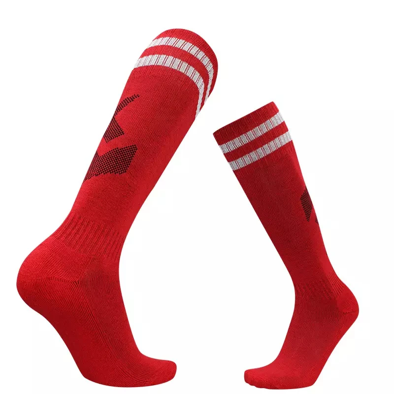 Hot Sale men socks customized design knitted jacquard design long  American Grip socks Athletic football Ankle socks