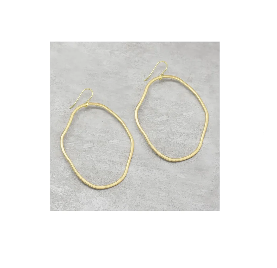 Brass earring Designer Handmade Fashion Women Earrings for customized size cheap price hot selling