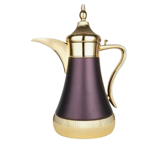 Customized Arabic Letter Design Classic Tableware Arabian Dallah Coffee Pot Kitchenware Accessories Tabletop Arabic Tea Pot