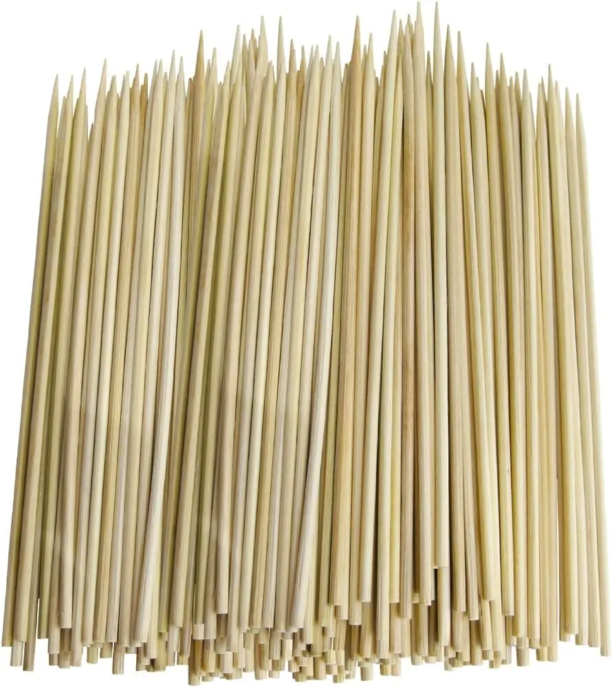 Premium Quality Biodegradable Bamboo Wooden Skewer Long Lasting Food Holder with Custom Packaging for Bulk Production