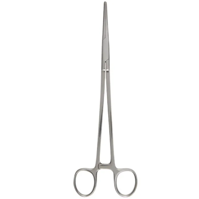 Wholesale Low Price 2023 Pakistan Made Design Hemostatic Forceps 175mm Clamp Tissue Forceps