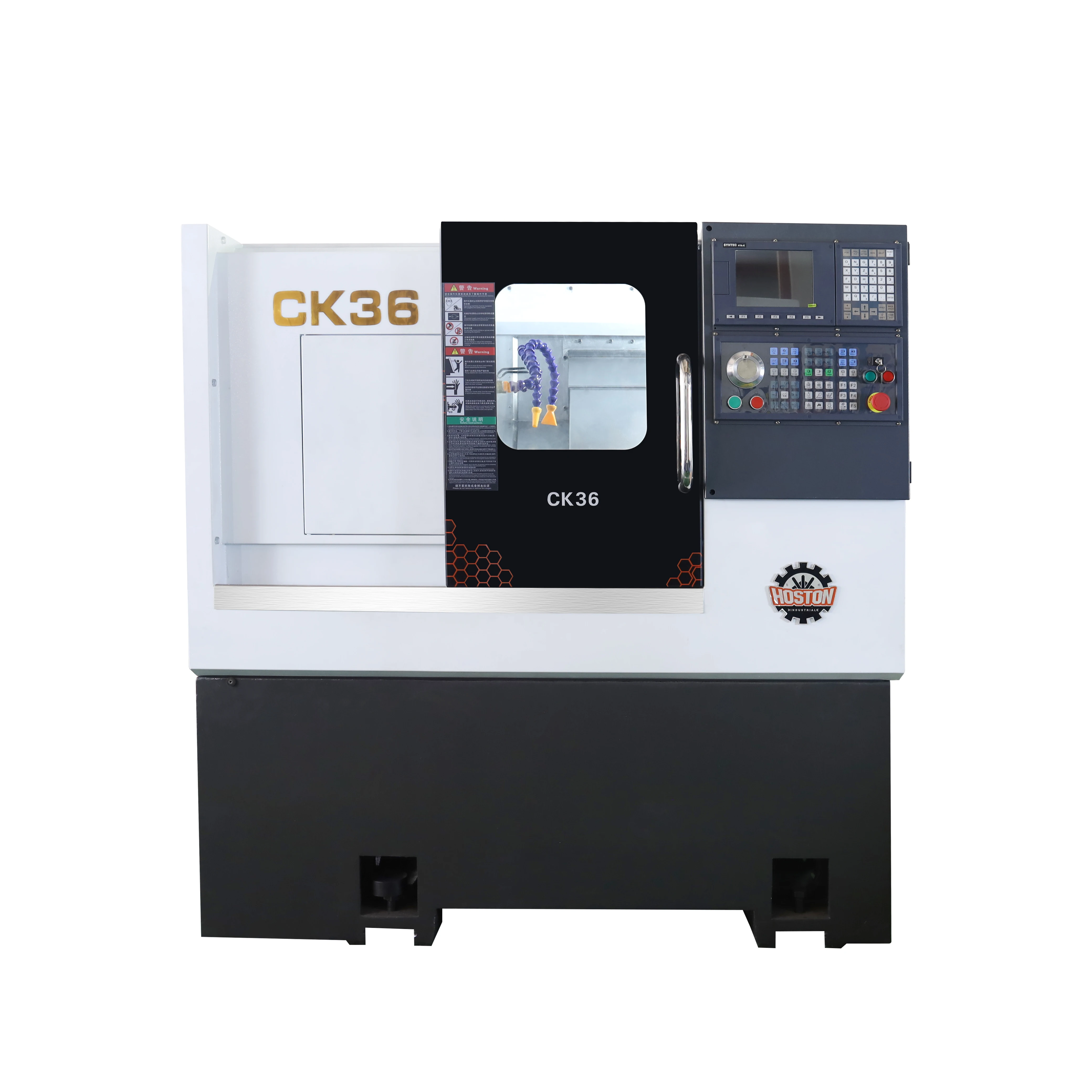 Hoston CNC Slant Bed Gany Type Lathe Machine CK46 With Syntec CNC Controller Selling Hot In Russia