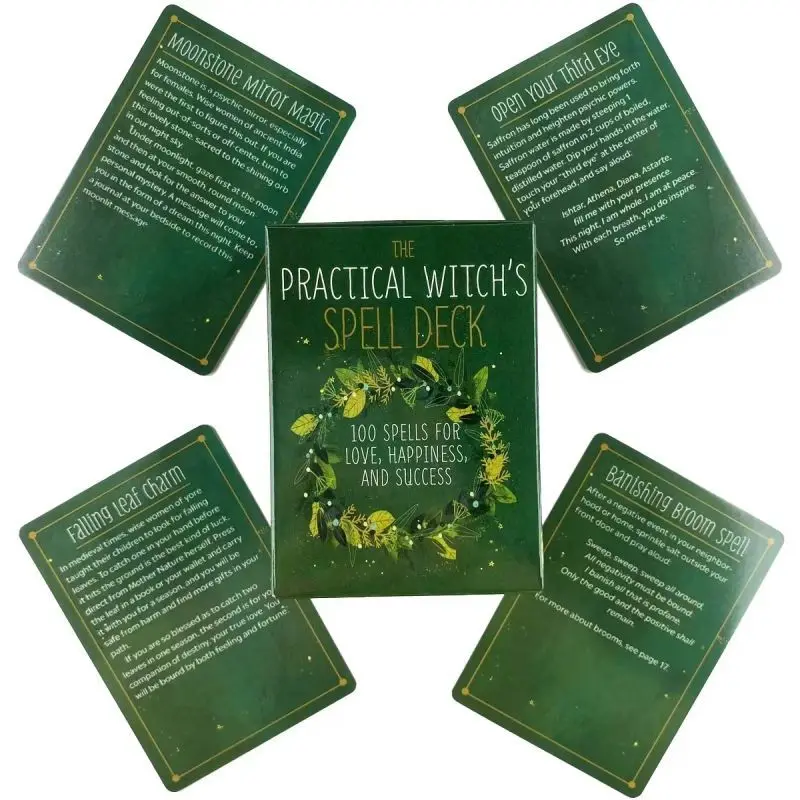 Trainee witch oracle card spot a box of 87 cards table game