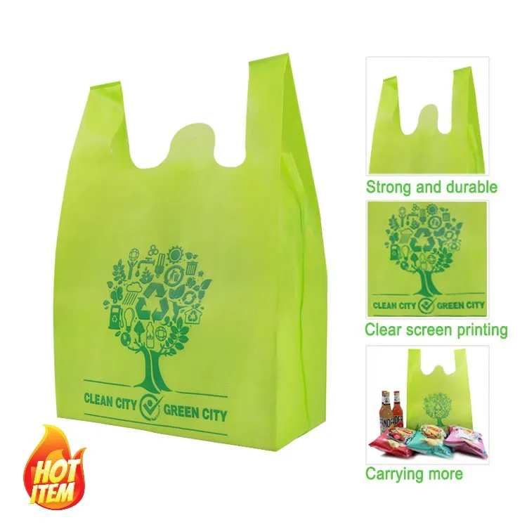 Canada Market Reusable Shopping Bag Eco Friendly Nylon Cloth Durable And Lightweight Non Woven Bags From Vietnam Supplier