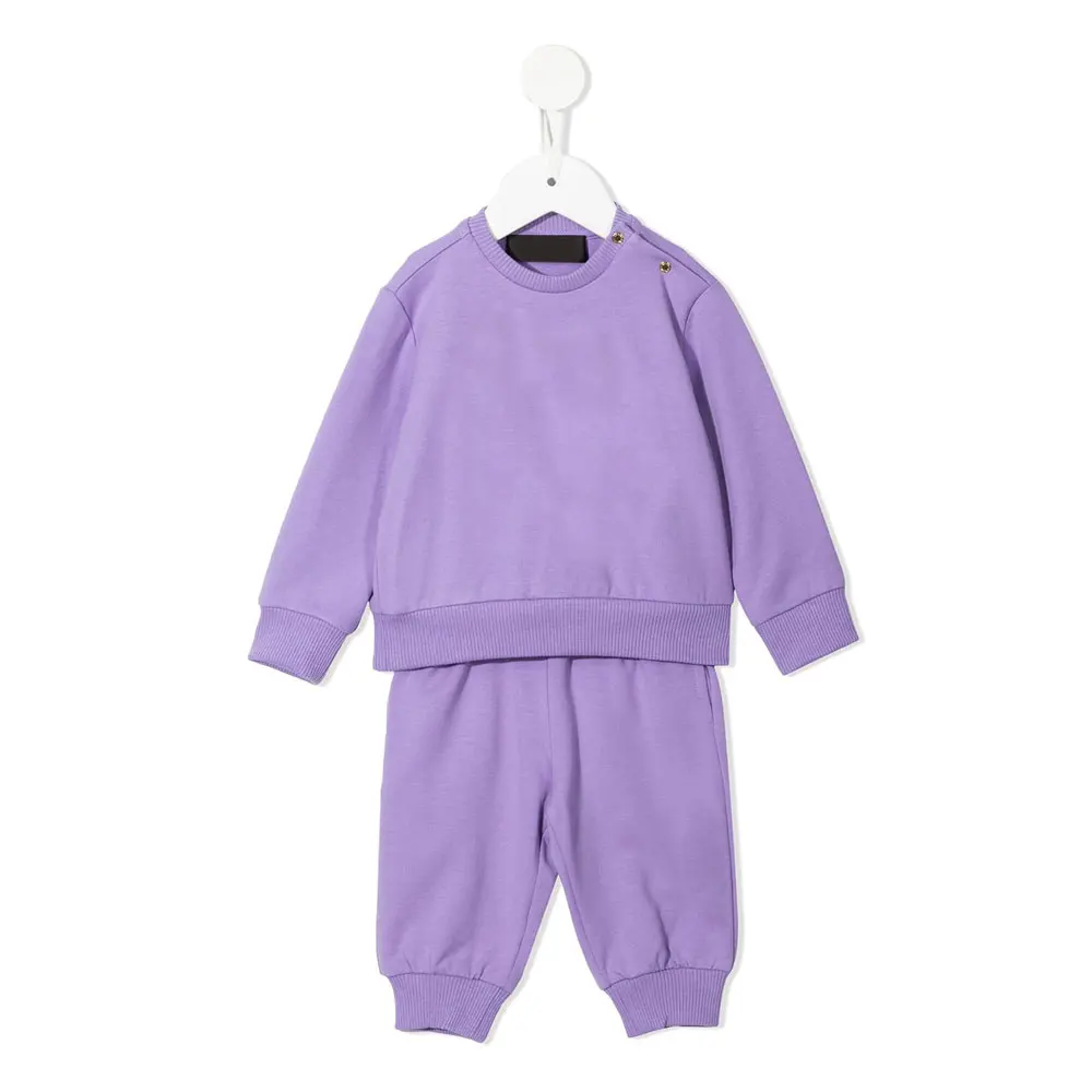 2021 Custom Logo Kids Tracksuit High Quality Cotton Sports Wear for Children of All Ages