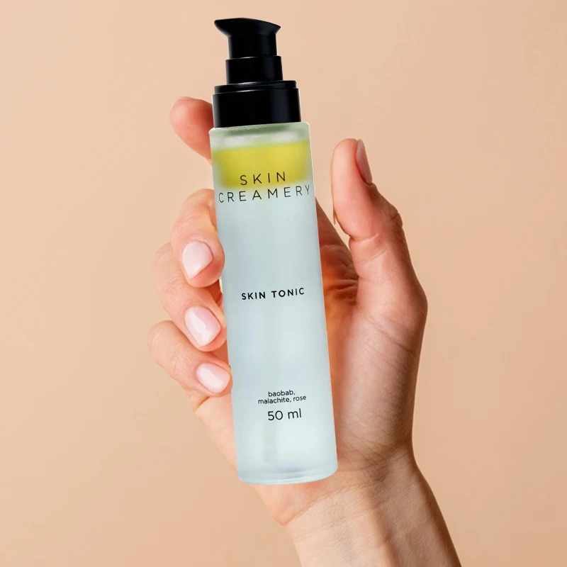 Natural Organic Skin Tonic Hydrating Toner Gentle Astringent Effect with Moisturizer Balances and Tones Skin