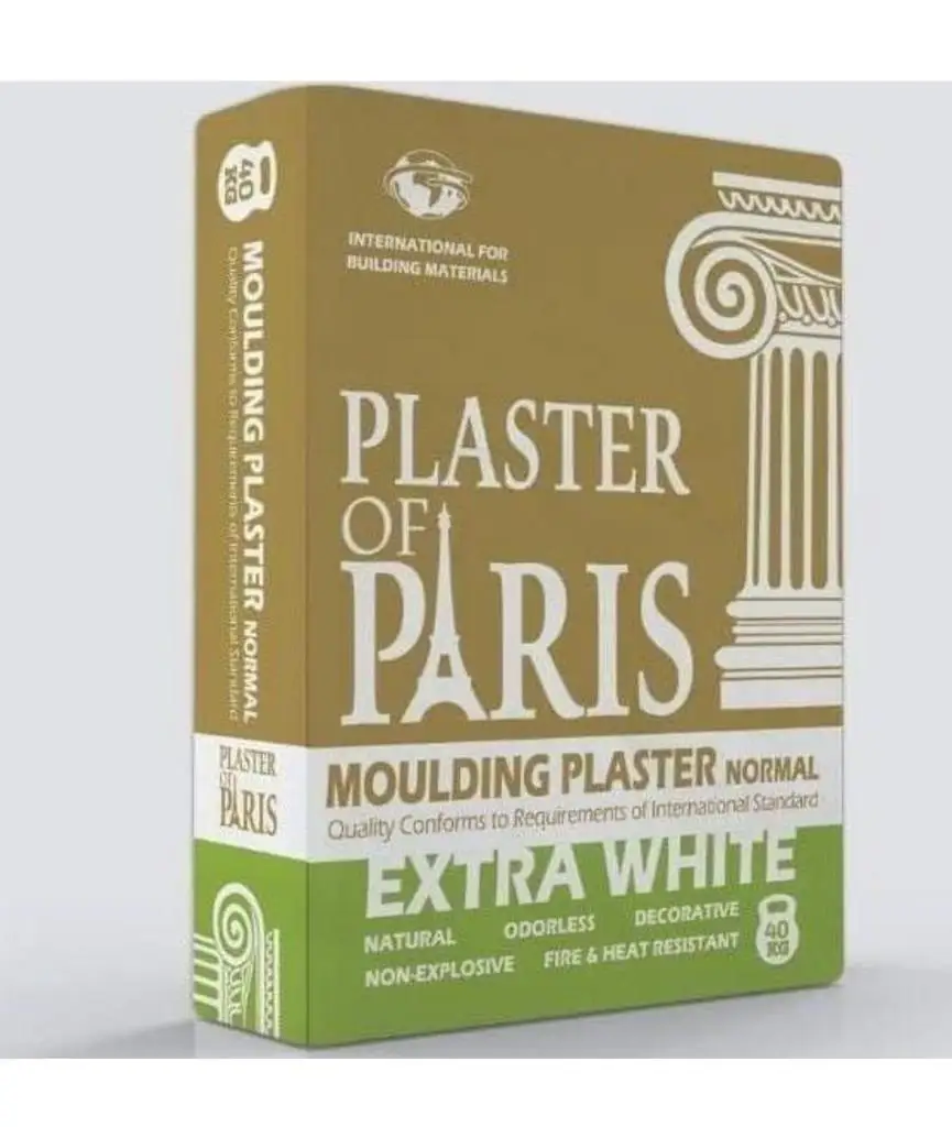 Egypt High quality Gypsum powder plaster of paris 0020 1027113228 OnlineTechnical Support Mesh 100 Packing  20/25/40/1000 kg bag