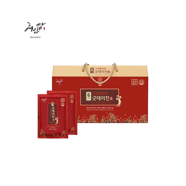 (HAEINN) Haeindam 6-year-old Korean Good-day Red Ginseng Liquid Made in Korea KOTRA