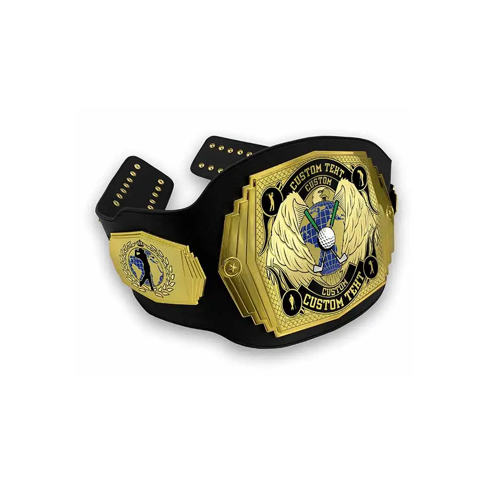 High Quality Custom Made Hand Wrestling MMA Muay Thai Kick Boxing Wrestling Karate Martial Arts Custom Championship Belt