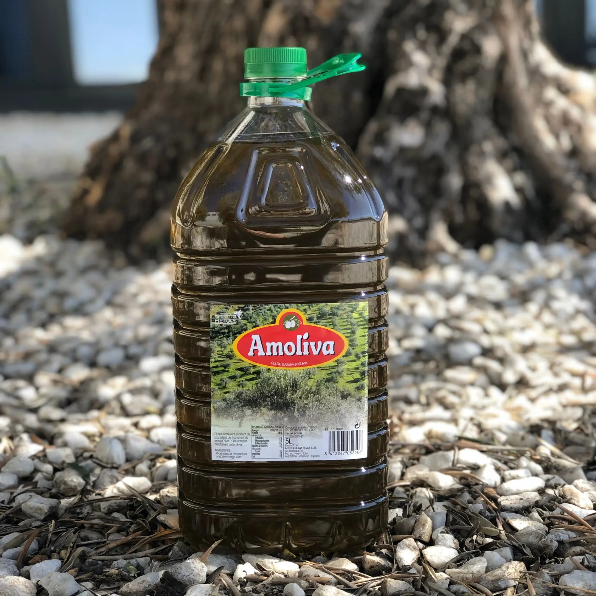 Высококачественное испанское лимонное оливковое масло Amoliva 5 л ПЭТ бутылка для horeca и оптовая
