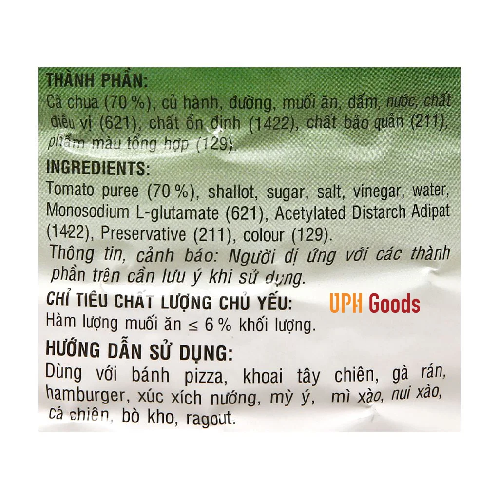 Hot sale sauce import products of Vietnam Cholimex tomato sauce - 2.1kg with original spices -  pet bottle