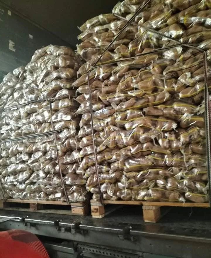 Fresh potatoes from Egypt