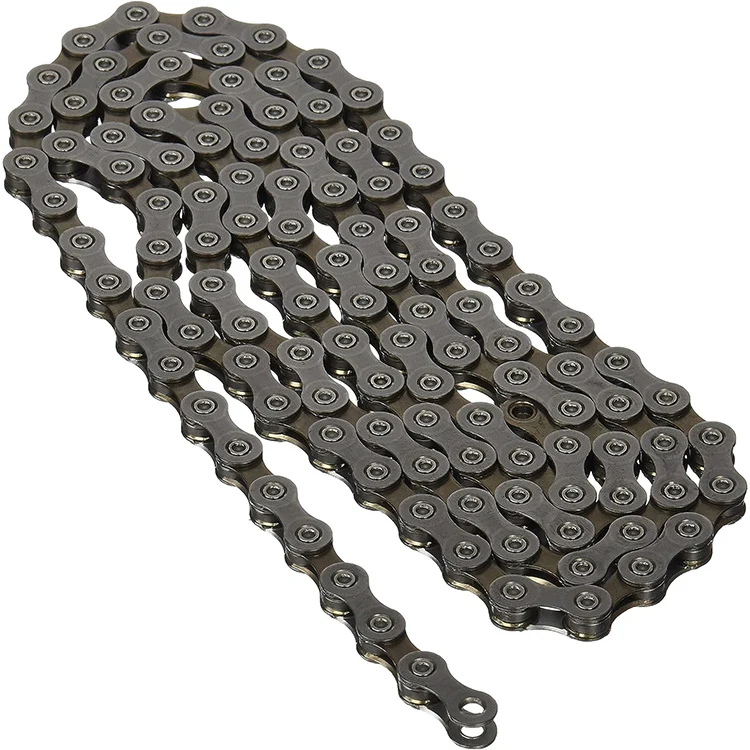 Bicycle Parts Chain Single 6 7 8 9 11 12 Speed Sliver Gray Color 106 116 126 Links High Strong Steel Road Mountain Bike Chain