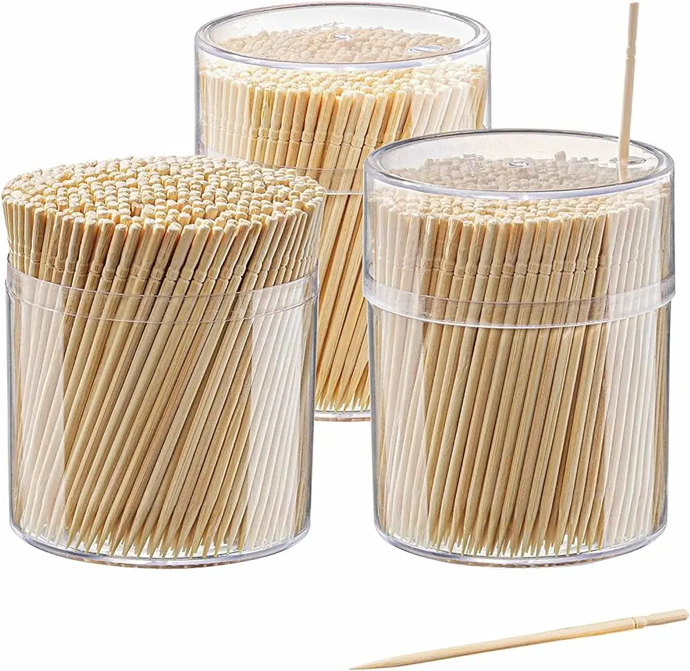 Eco-Friendly Disposable Wooden Toothpick for Parties Sustainable Cutlery