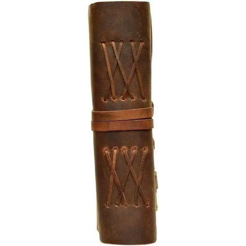 Antique Handmade Compass Vintage Leather Journal Bound Journal With Deckle Edge Paper Diary  Leather Sketchbook women 6X8 inch