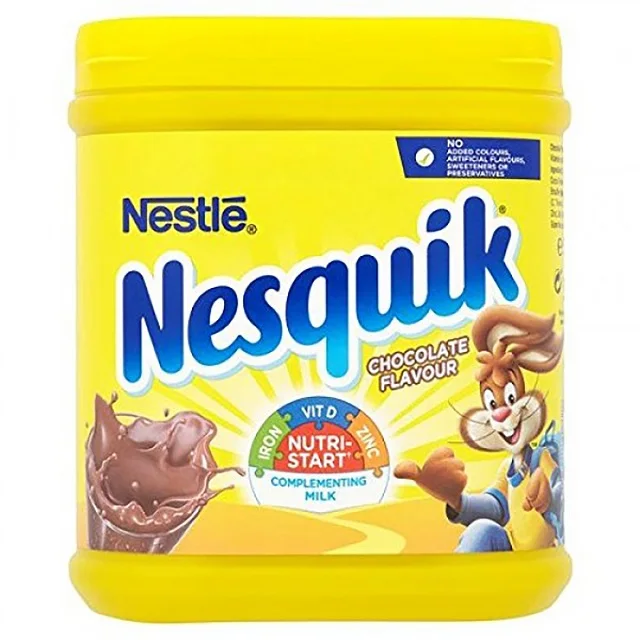 Nestle Nesquikk Chocolate Cocoa Based Premix Made With Rich and Smooth Cup of Hot Chocolate Powder Drink 500g