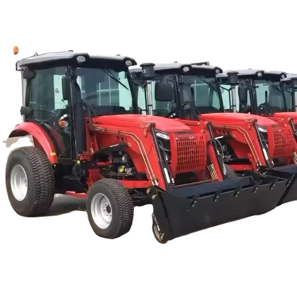 4x4 90hp High quality electric farm tractors with front end loader hot sale in Austria