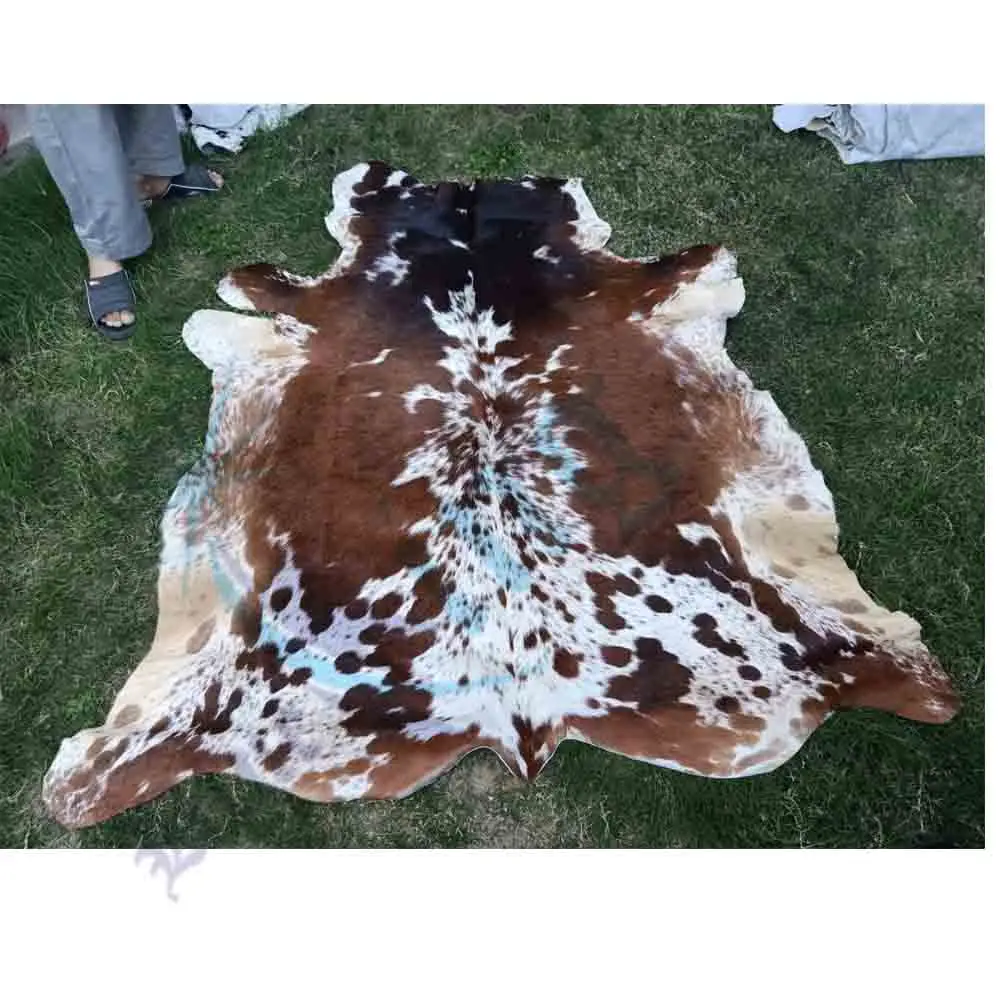 Cow leather carpet artificial animal carpet faux cowhide rug
