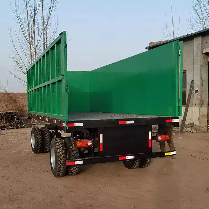 Buy Cheap Original Cheap Price Factory Supply Agricultural Trailer Tractor Hydraulic Tipping Trailer