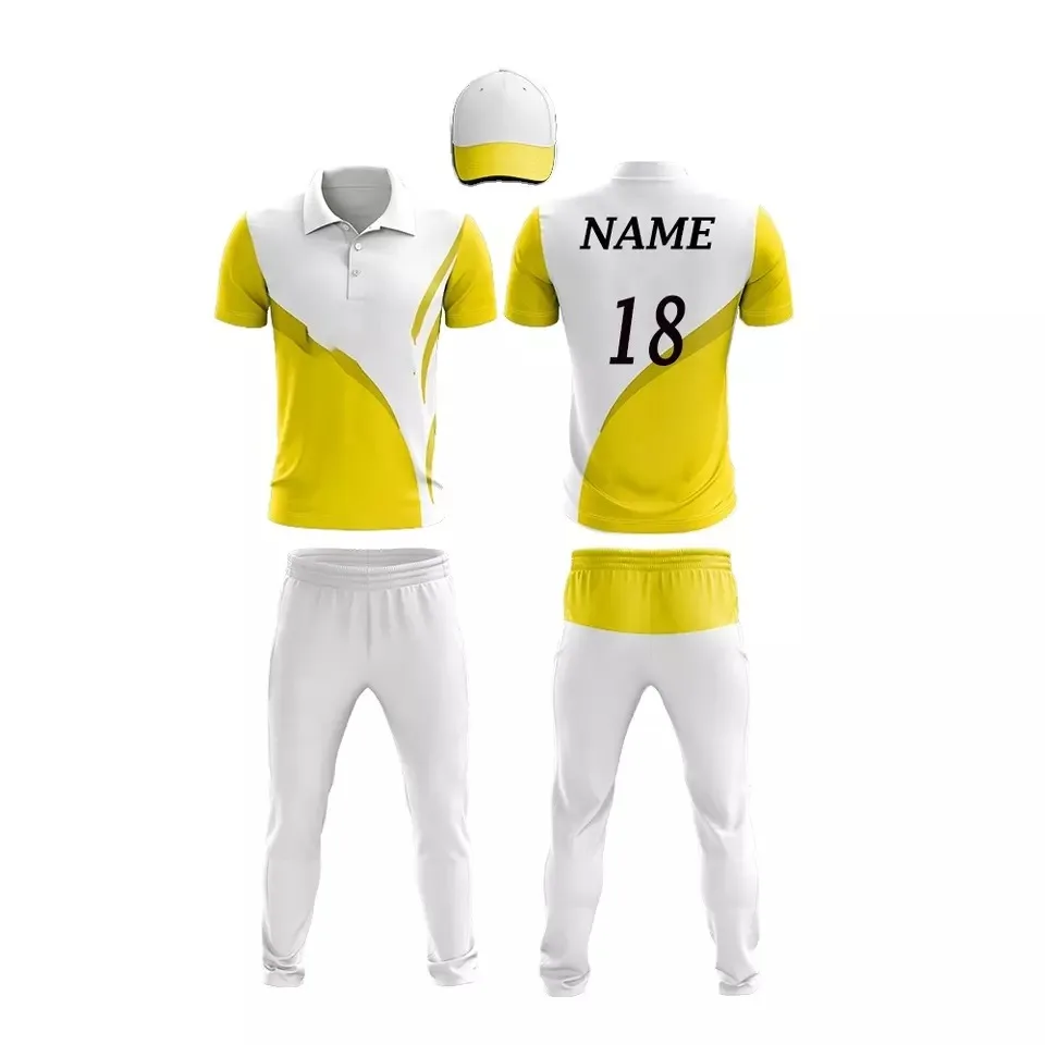Индивидуальная форма для крикета персонализированная Спортивная одежда взрослых индивидуальная дышащая тренировочная