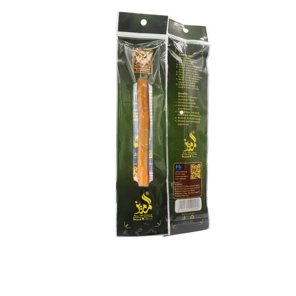 AL-MUMIZ MISWAK/SEWAK/SIWAK/с чехлом/держателем натуральная Чистящая палочка для зубов индивидуальная упаковка исцеления естественная