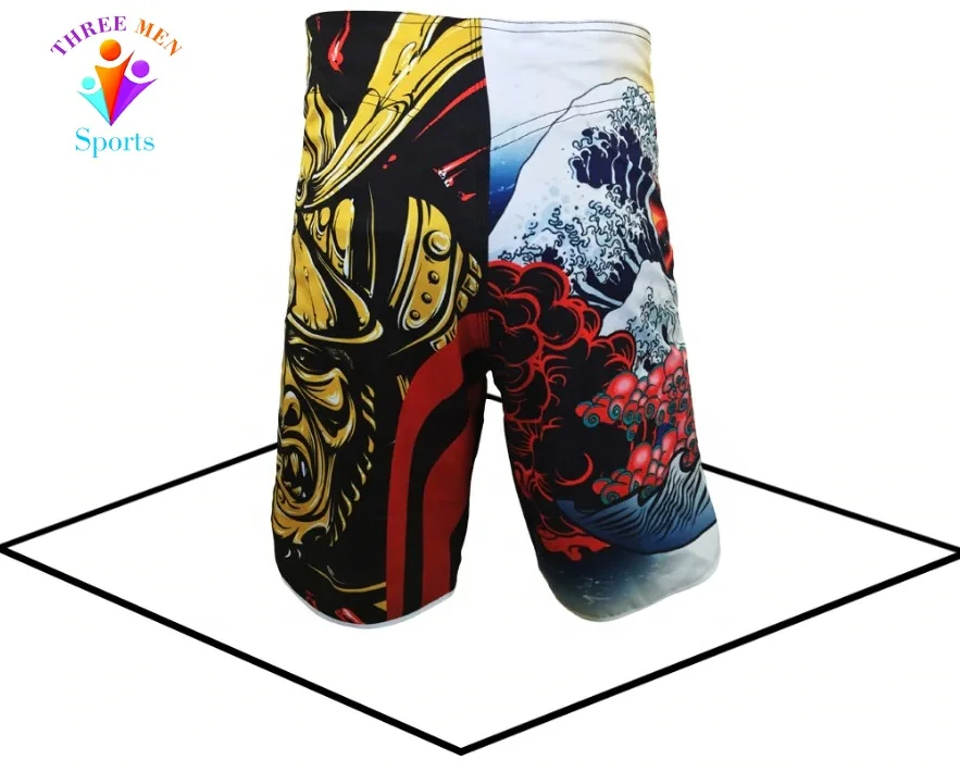 MMA Shorts Grappling Kick Boxing Men Muay Thai Cage Fighting with High Quality Material Wholesale Price