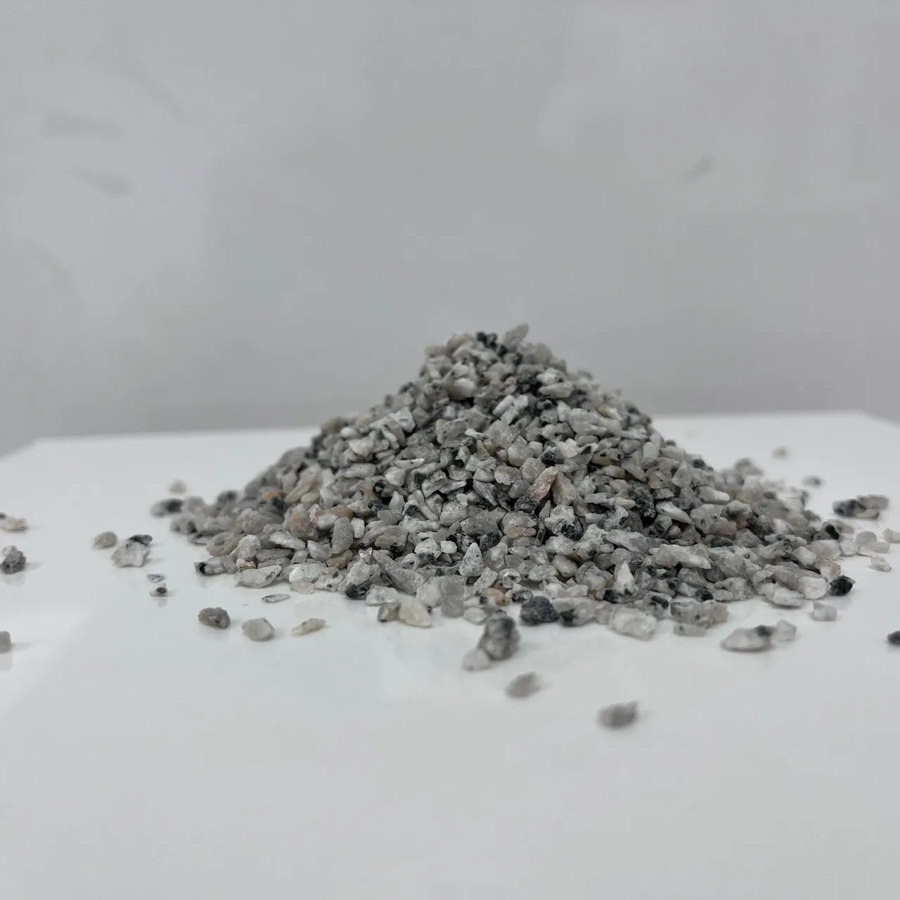 Granite White Grey Micro gravel natural stone aquarium fish tank sand chips gravel decorative substrate soil shrimp