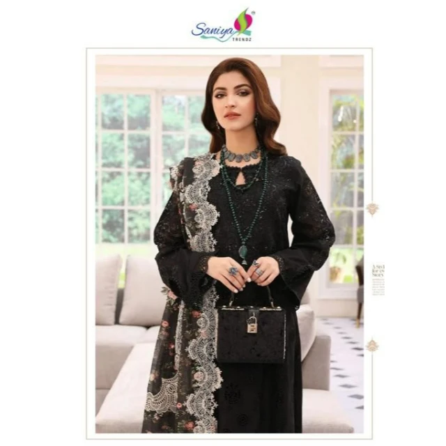 Индийский наряд красивый батский хлопок с вышивкой работа Salwar Kameez Dupatta женский модный производитель из Индии