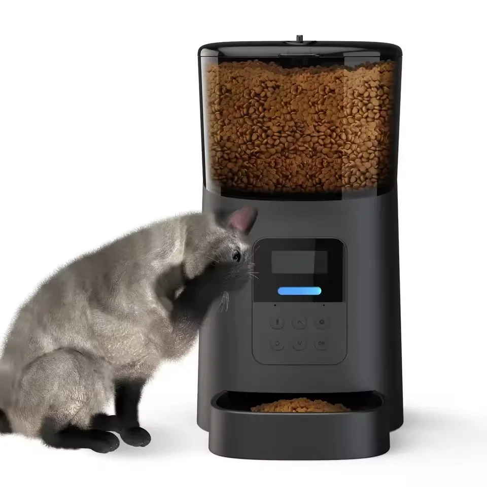 Smart Dog Feeder Automatic Dog Food Dispenser Dog Cat Feeder,Smart Pet Feeder for Cats Dogs Rabbits and other Pets,6L Capacity