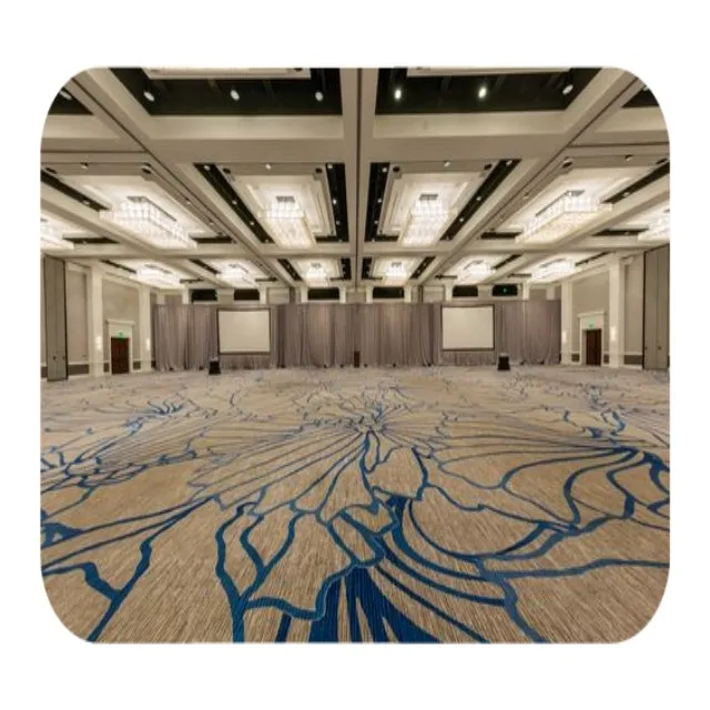 handmade rug hand tufted rugs of high-end luxury hotel room corridor restaurant