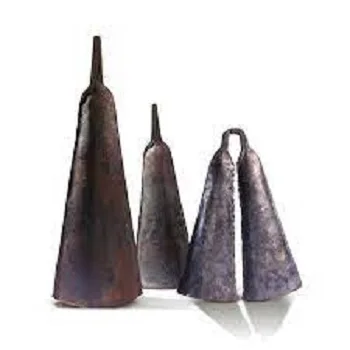 Outdoor Indoor Brass Bell With Gold Plated Finishing New Design Wall Hanging Decoration Brass Bell