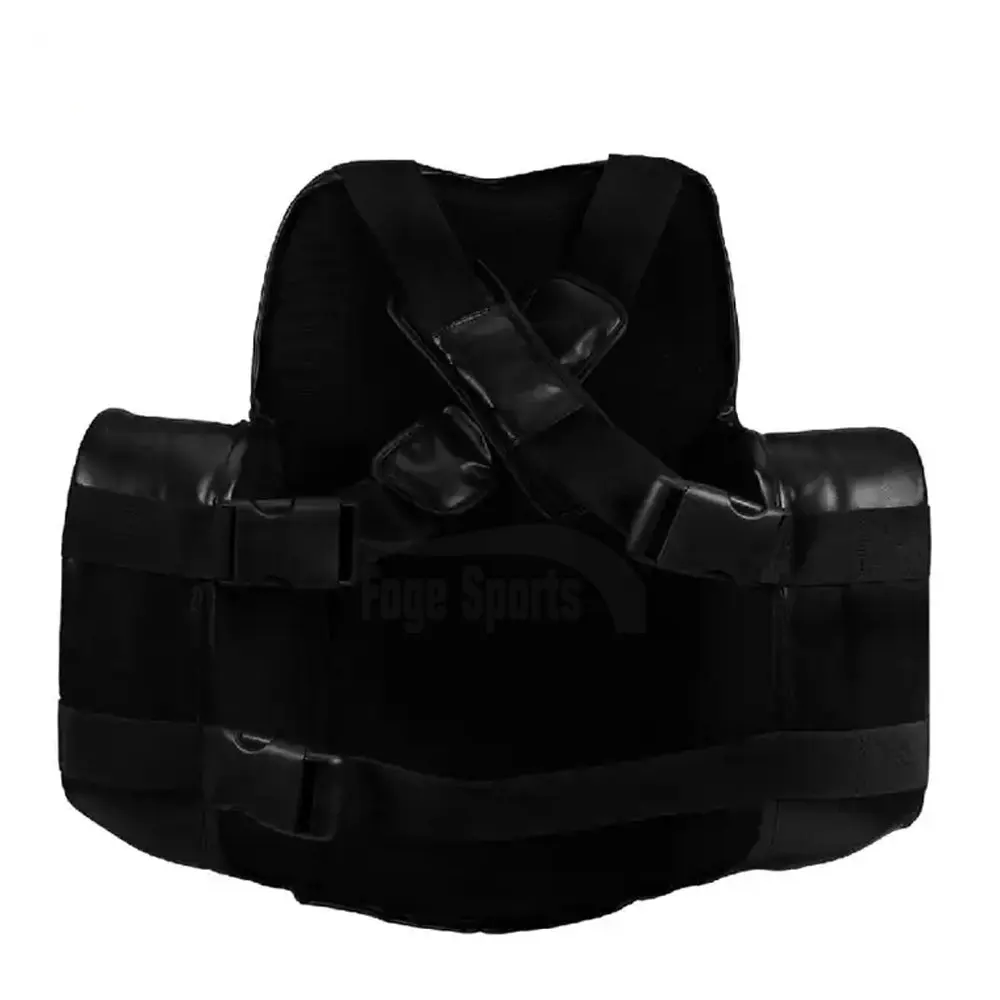 Custom Logo Printing Boxing Chest Guards Factory Direct Sale Adjustable Boxing Chest Guards