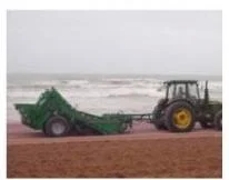 SOCMA Beach Cleaner Machine Walk Behind Beach Cleaner For 60HP Tractor Attachment Beach Cleaner STC1300