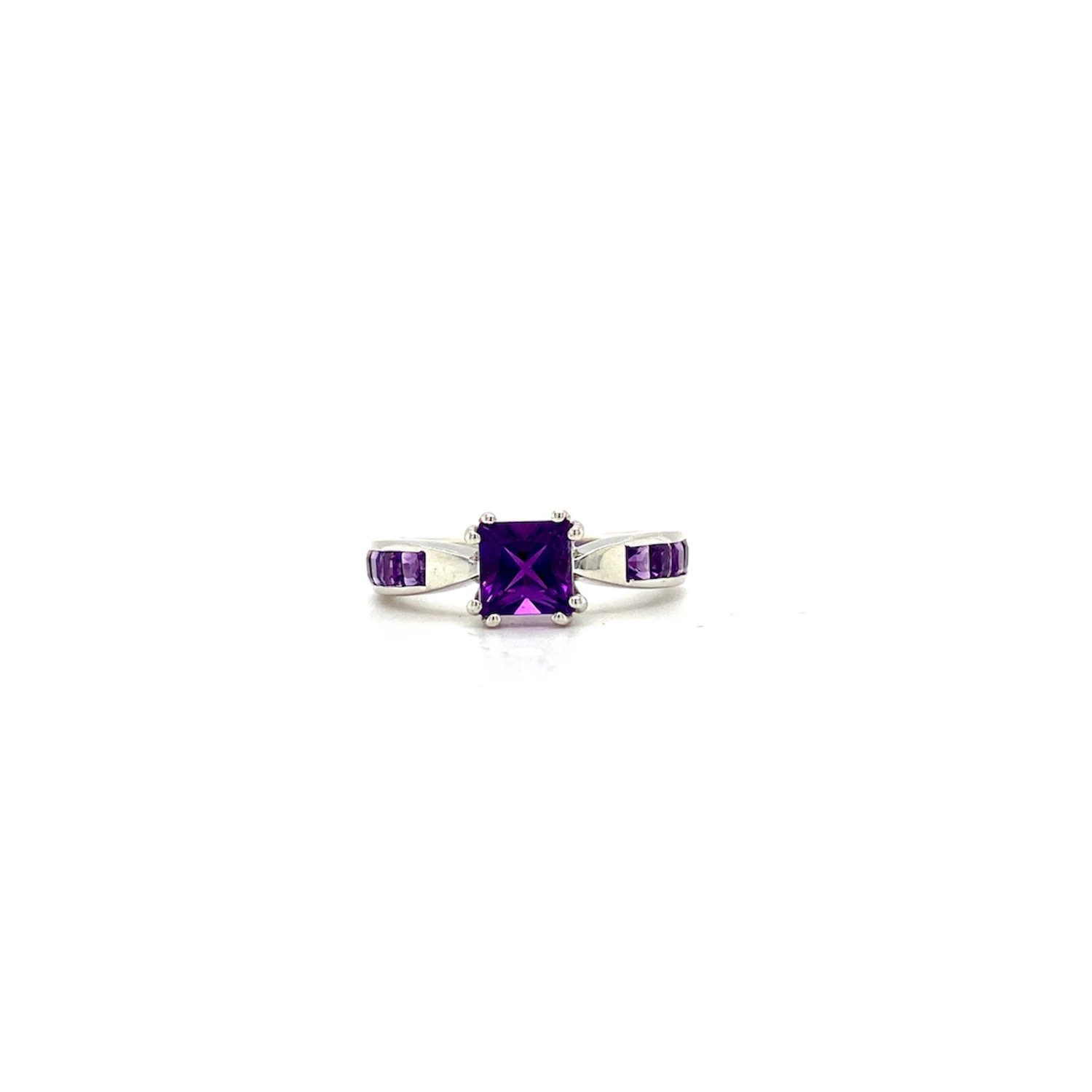 Amethyst 925 Sterling Silver Ring Handmade Wholesale Indian Jewelry Amazing Fashion Trendy Stylish Designer Collection