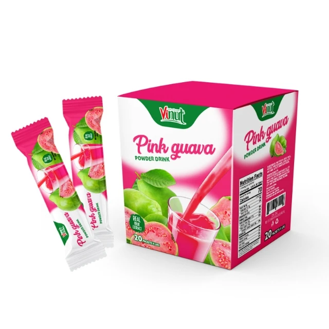 Hot Sale 100% Pure Natural Organic Freeze Dried Pink Guava Fruit Powder Extract Real Fruit Essence for Food & Beverages