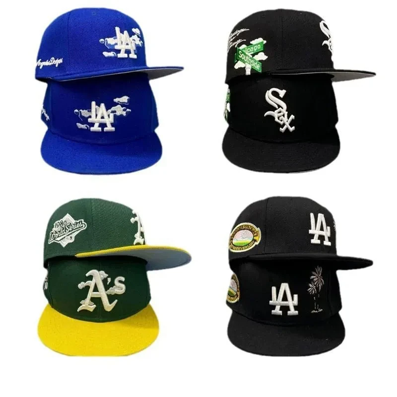 Wholesale Super Quality Closed Baseball Cap for Man Custom Gorras Original 3D Embroidery Caps Snapback Hats Sports Baseball caps