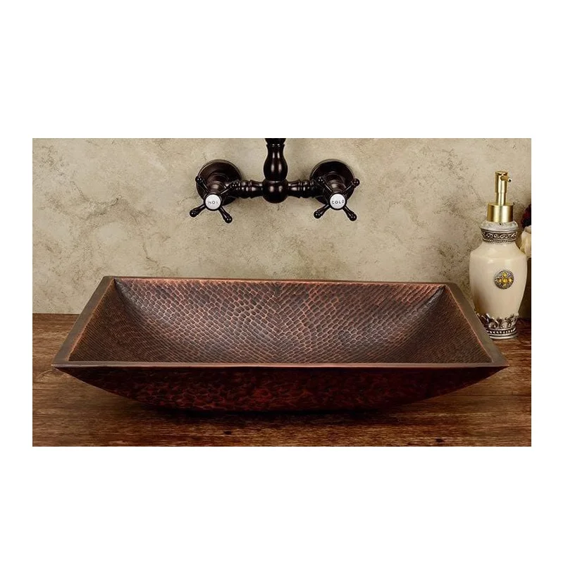 Handmade Basin Antique Style Copper Wash Basin Enhance Your Bathroom with Natural Elegance from India