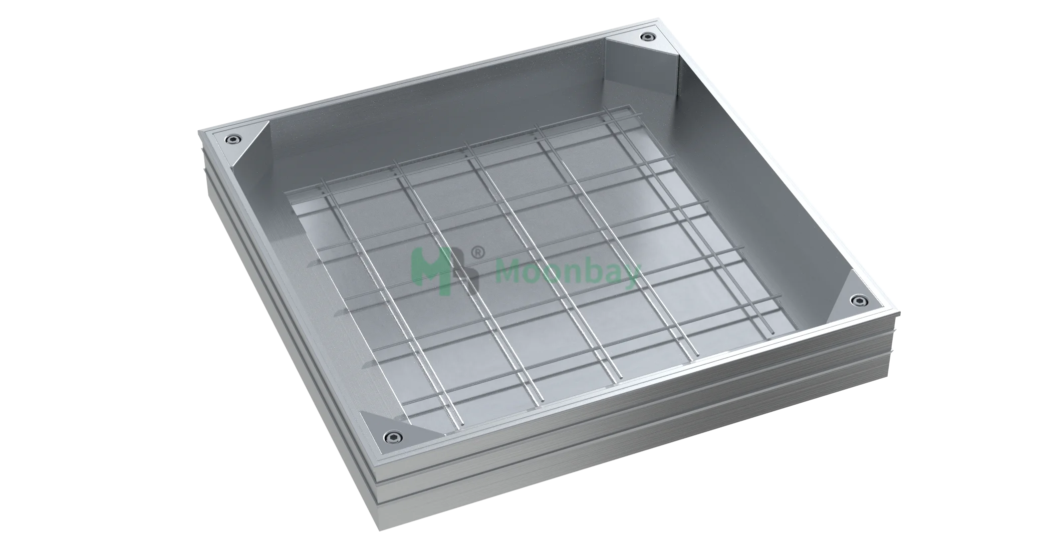 Anti-odor waterproof recessed watertight magnetic manhole cover aluminum lifting keys lifter