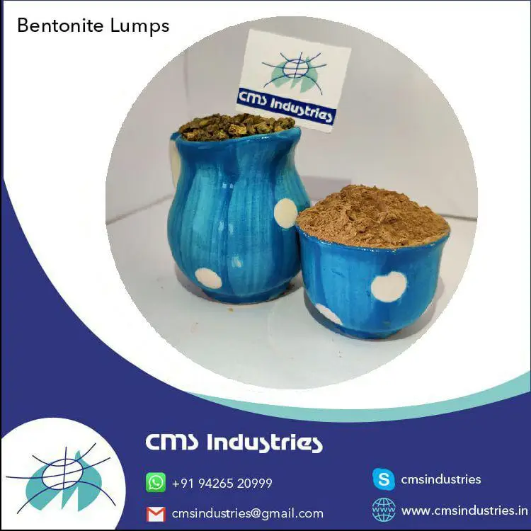 Bulk Supplement Wholesaler Price Well Drilling Bentonite Lumps