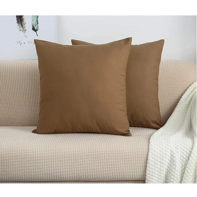 Dot Printed Decorative Cotton Linen Square Throw Pillow Cases Sofa Cushion Covers Custom living room Standard cushions wholesale