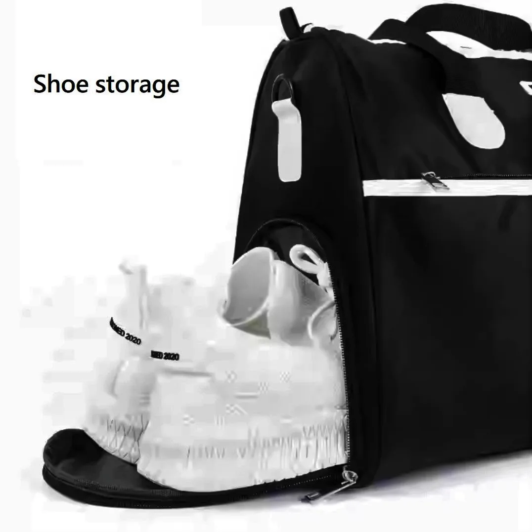 2023 new travel bag travel sports bag portable family line large capacity waterproof foldable luggage bag