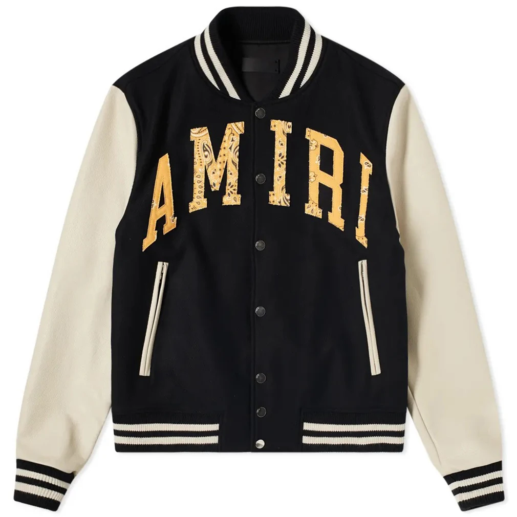 Design Your Team Spirit Wholesale Men Varsity Jackets Customizable Melton Wool & Leather