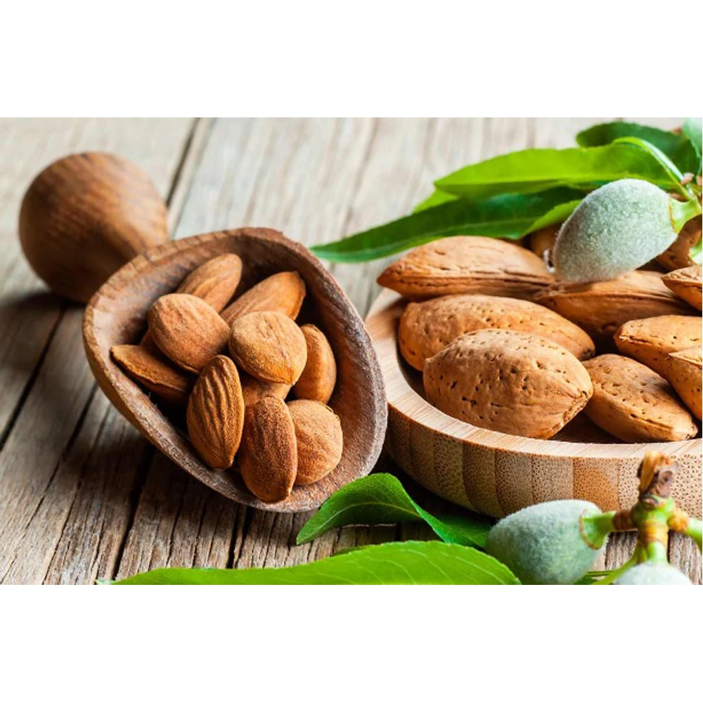 Sugar free biscuit with round shape decorated with almond 165g for supermarkets