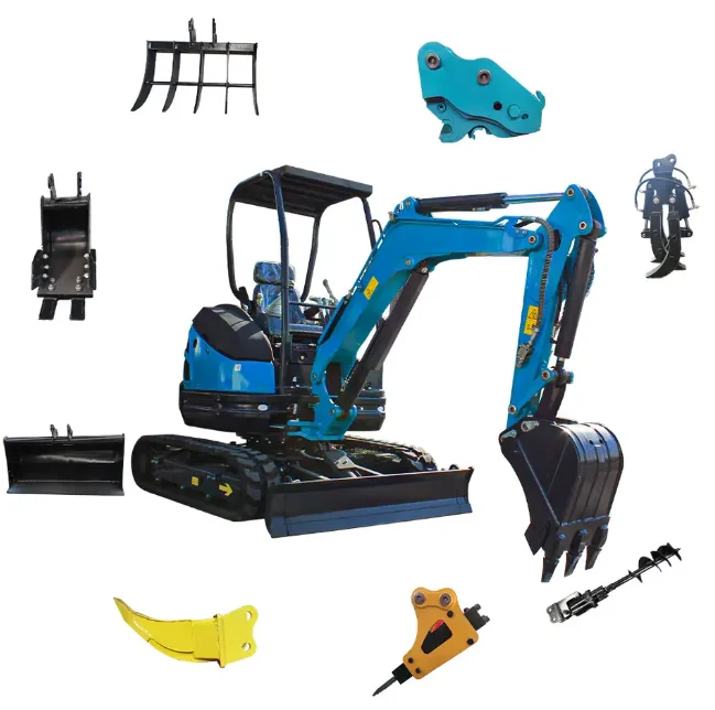 UNIQUE Cylinder Training Power Engine On Sale Excavator Machine New Excavator Price With Optional Attachments