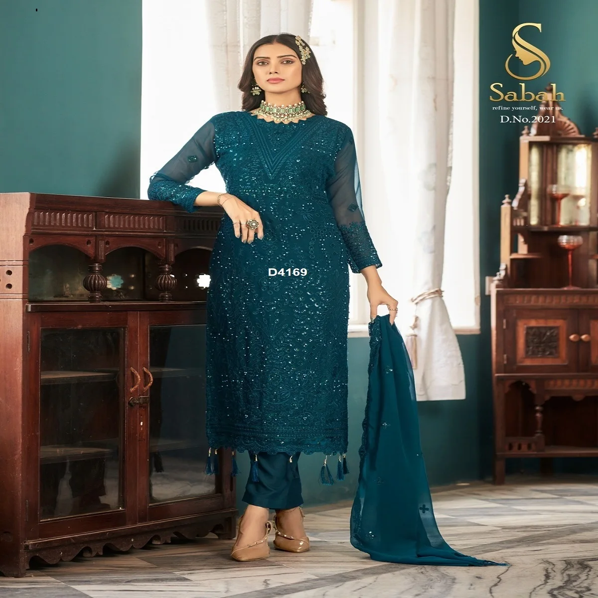 Новый дизайн Пакистанская готовая коллекция Shalwar Kameez Organza модная газонов для женщин Salwar 2023 оптовых заказов