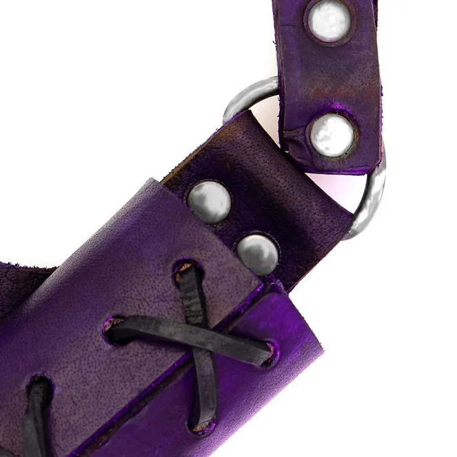 Premium Left Handed Renaissance Leather Sword Frog Adjustable 100% Handmade Genuine Leather Medieval Sword Frog / Holder