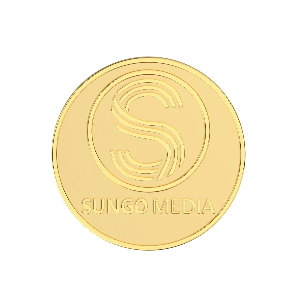 Изготовитель Sungo Media Vietnam Заказная пластина родий серебро золото письмо высококачественный сплав металлические монеты подарок поиск