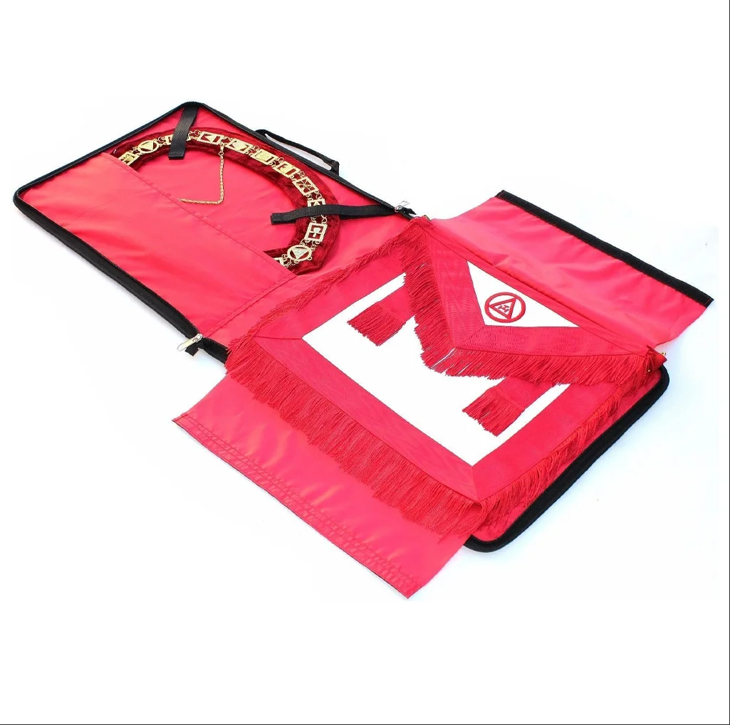 Masonic Grand Lodge Past Master Apron Hand Embroidery Bullion Masonic Apron